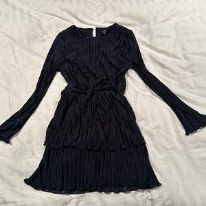 City Studio, Navy Blue, Size Large Dress